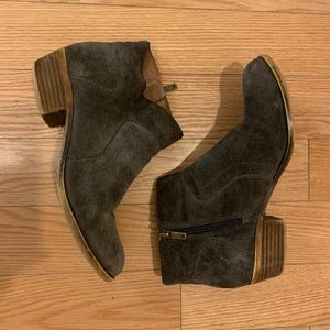 Lucky Brand Suede Booties